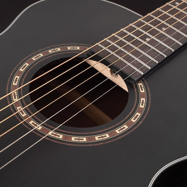 Đàn Guitar Acoustic Washburn Apprentice G-Mini 5, Black Matte