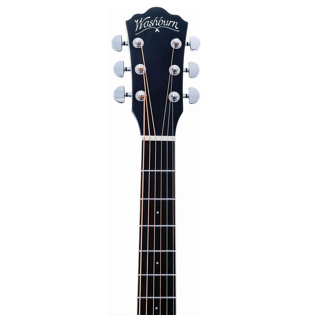 Đàn Guitar Acoustic Washburn Burl ACE, Black Fade