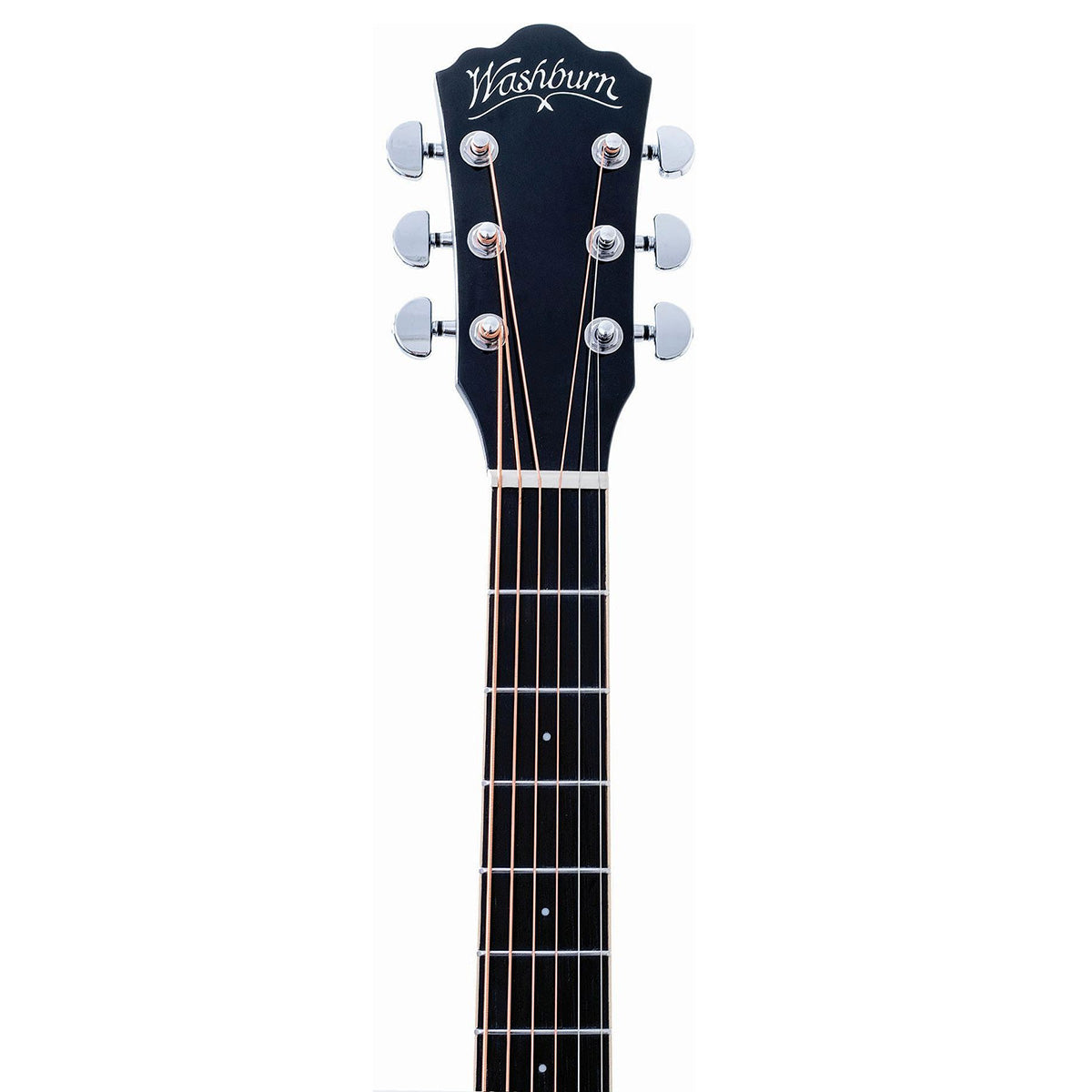 Đàn Guitar Acoustic Washburn Burl ACE, Black Fade