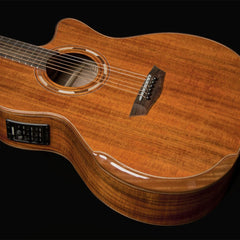 Đàn Guitar Acoustic Washburn Comfort G55CE Koa