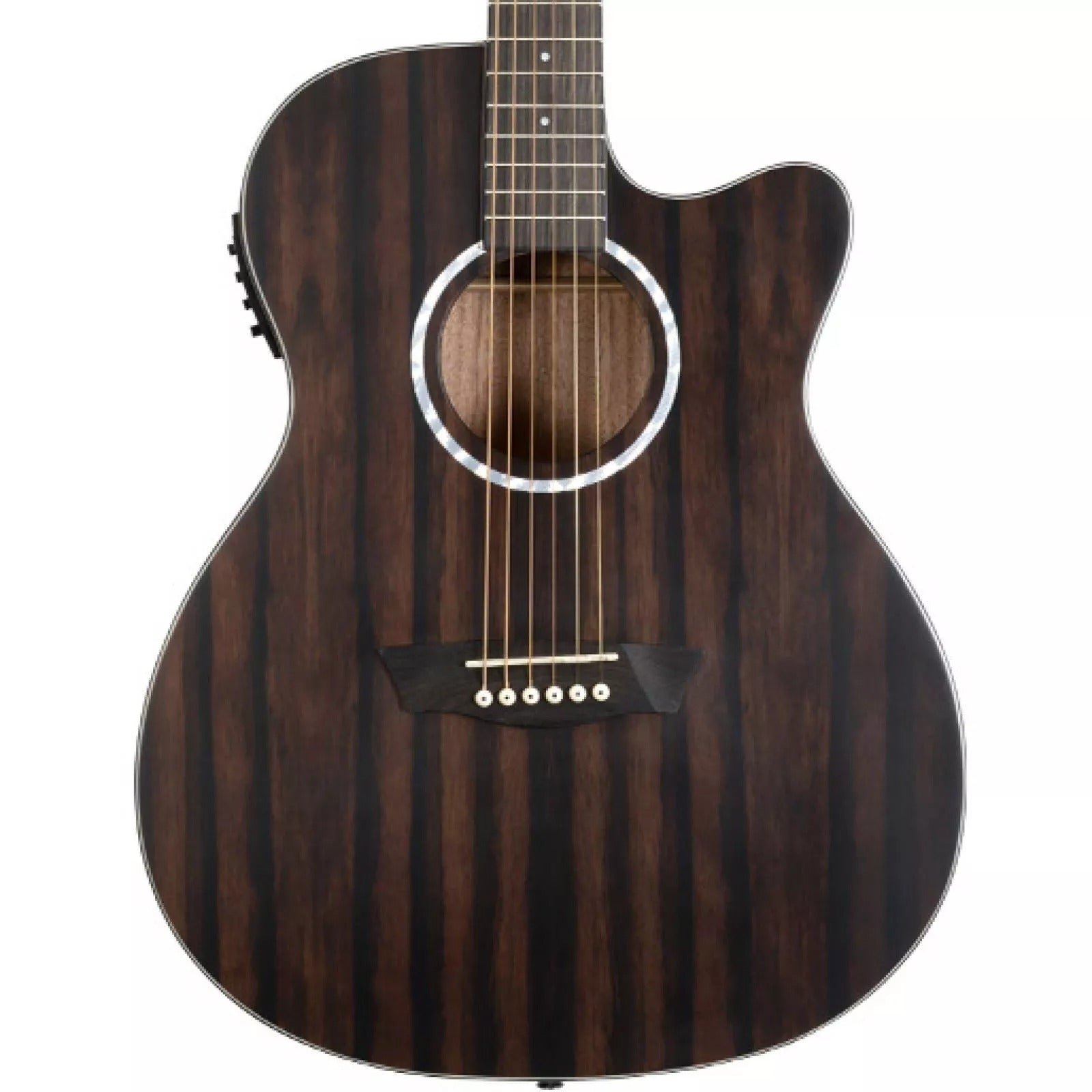 Đàn Guitar Acoustic Washburn Deep Forest Ebony ACE