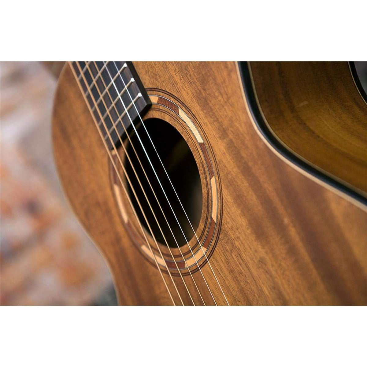 Đàn Guitar Acoustic Washburn G-55 Mini, Koa with Armrest