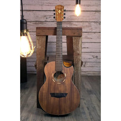 Đàn Guitar Acoustic Washburn G-55 Mini, Koa with Armrest