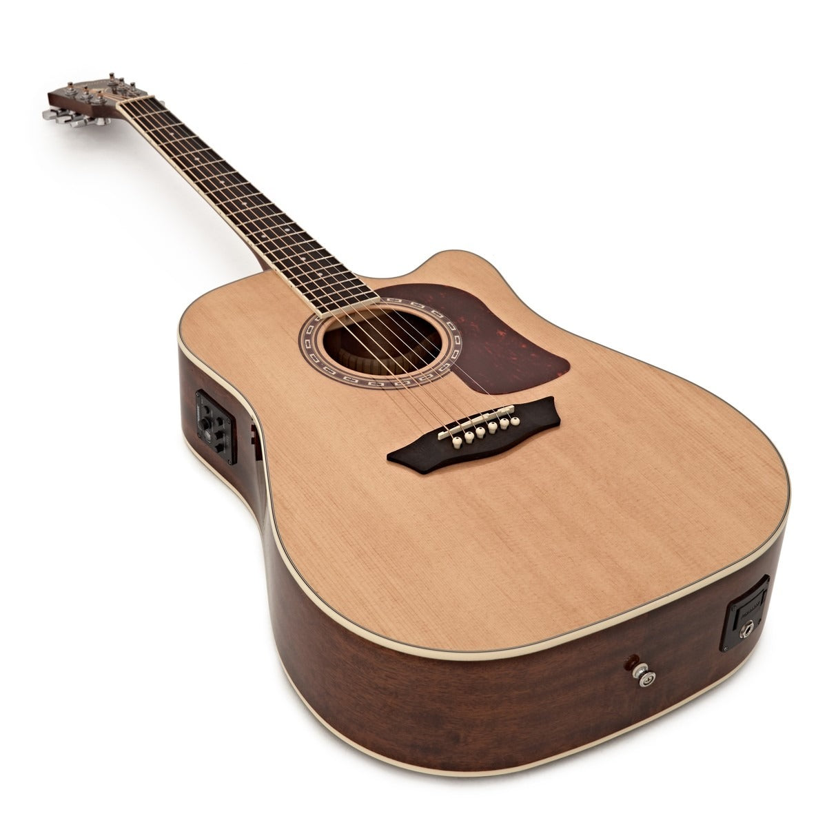 Đàn Guitar Acoustic Washburn Heritage D10SCE, Natural