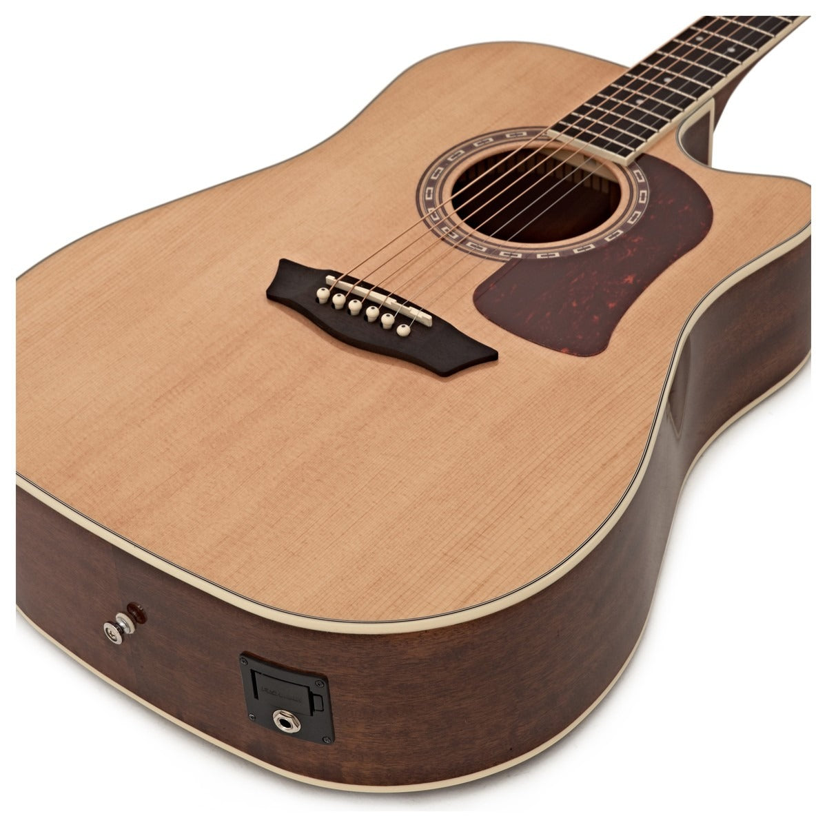 Đàn Guitar Acoustic Washburn Heritage D10SCE, Natural