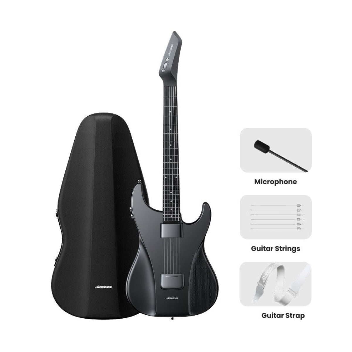 Đàn Guitar AeroBand AG01, Black