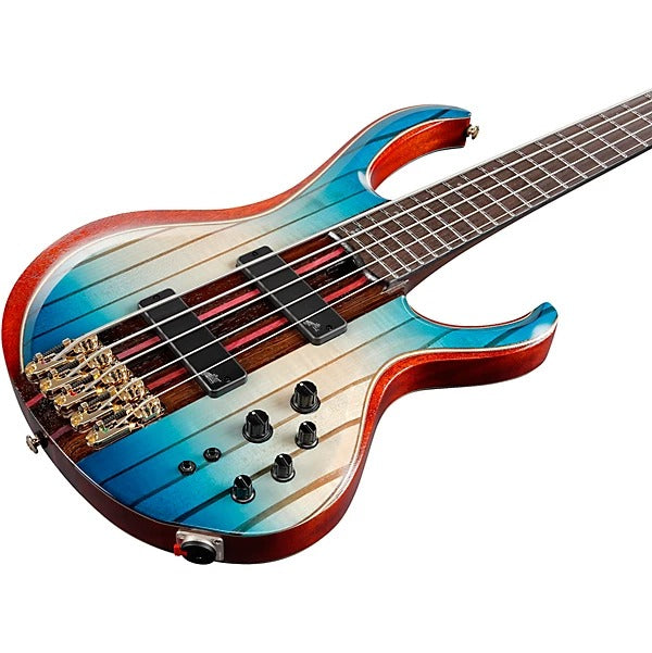 Đàn Guitar Bass 5 Dây Ibanez BTB1935, Caribbean Islet Low Gloss