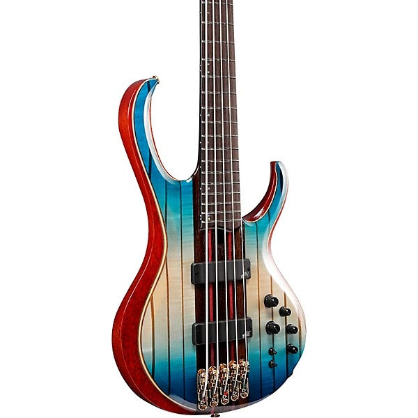 Đàn Guitar Bass 5 Dây Ibanez BTB1935, Caribbean Islet Low Gloss