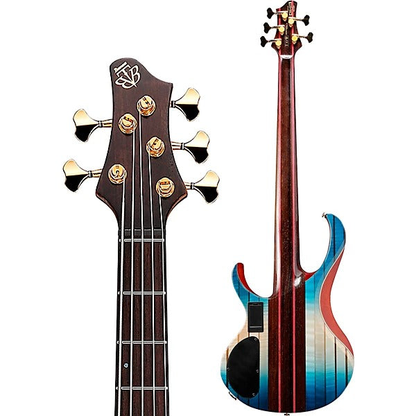 Đàn Guitar Bass 5 Dây Ibanez BTB1935, Caribbean Islet Low Gloss