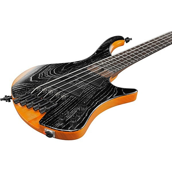 Đàn Guitar Bass 5 Dây Ibanez EHB1135MS, Silver Wave Black Low Gloss