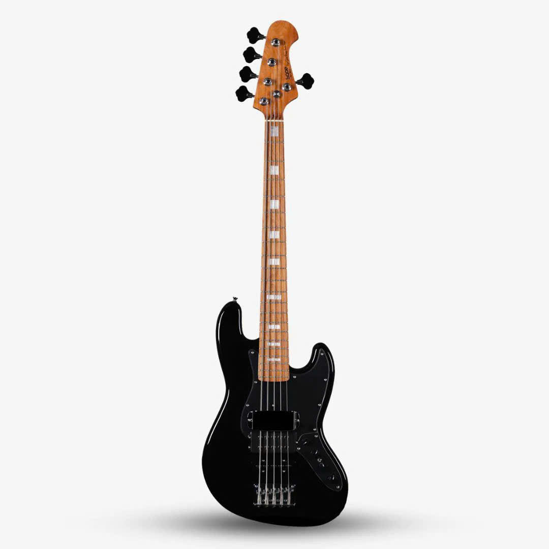 Đàn Guitar Bass 5 Dây Sqoe SJB658, Black