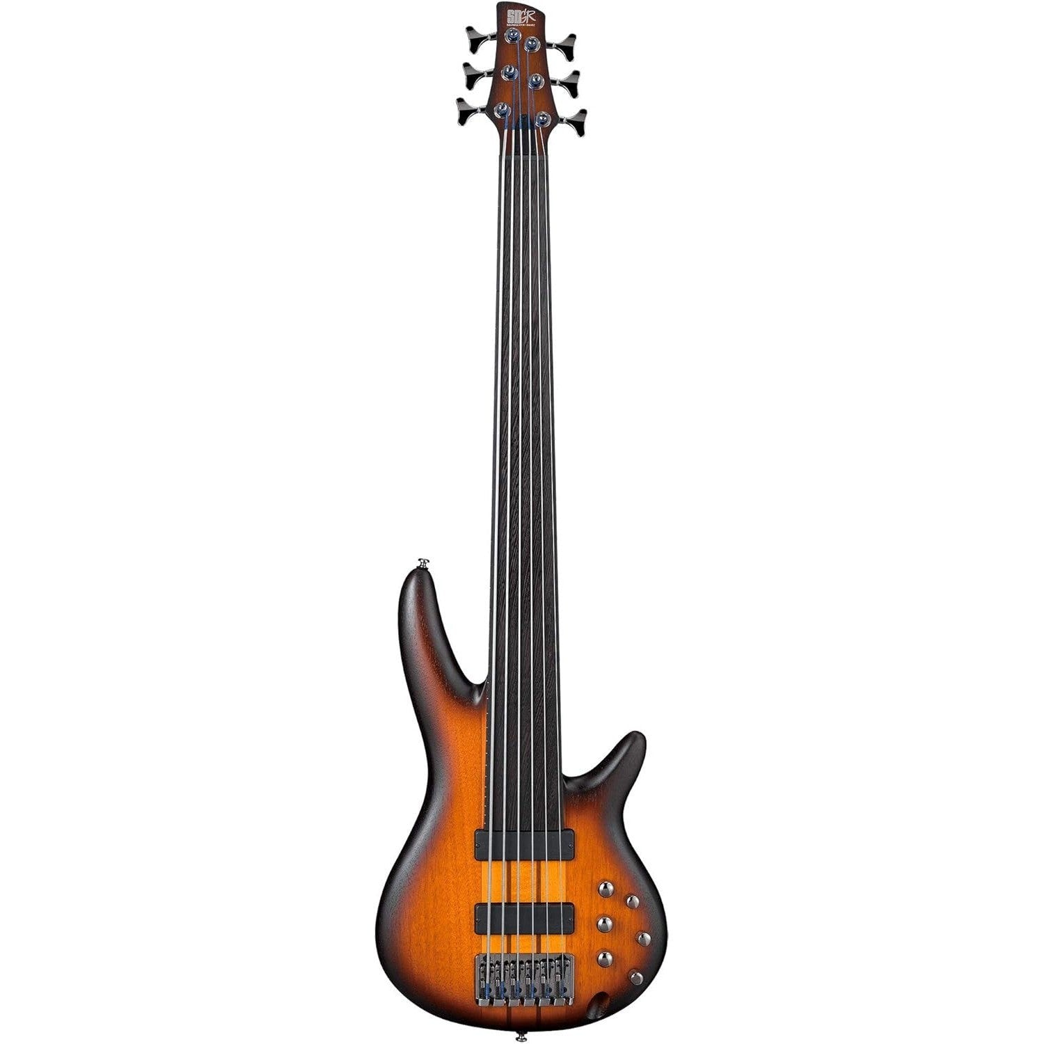 Đàn Guitar Bass 6 Dây Ibanez SRF706, Brown Burst Flat