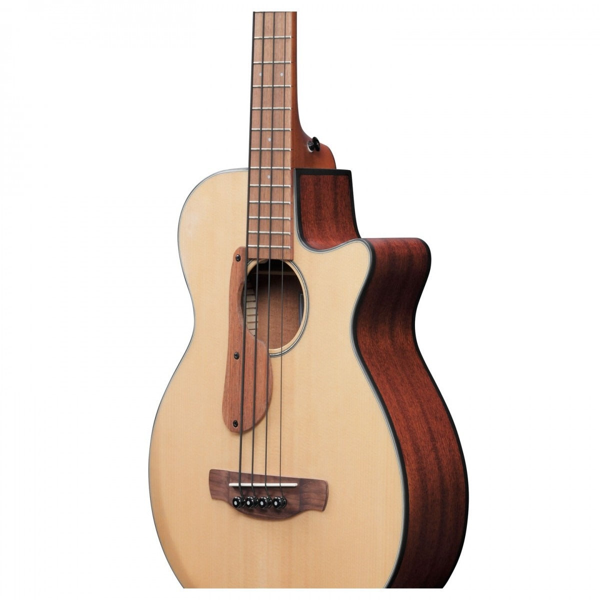 Đàn Guitar Bass Acoustic Ibanez AEGB30E, Natural High Gloss