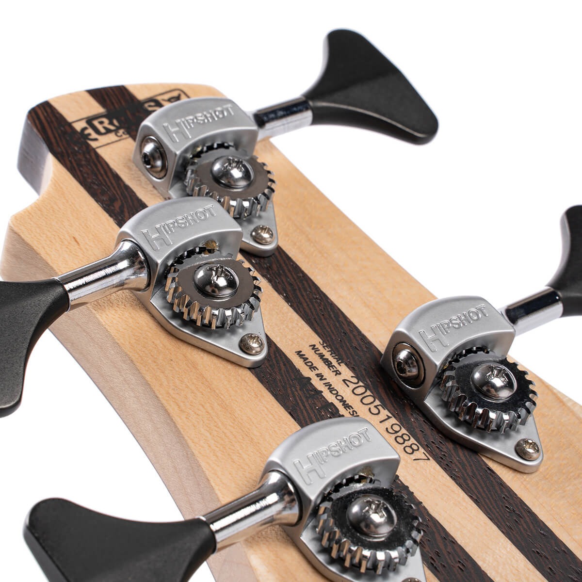 Đàn Guitar Bass Cort A4 Plus FMMH, Open Pore Blue Black