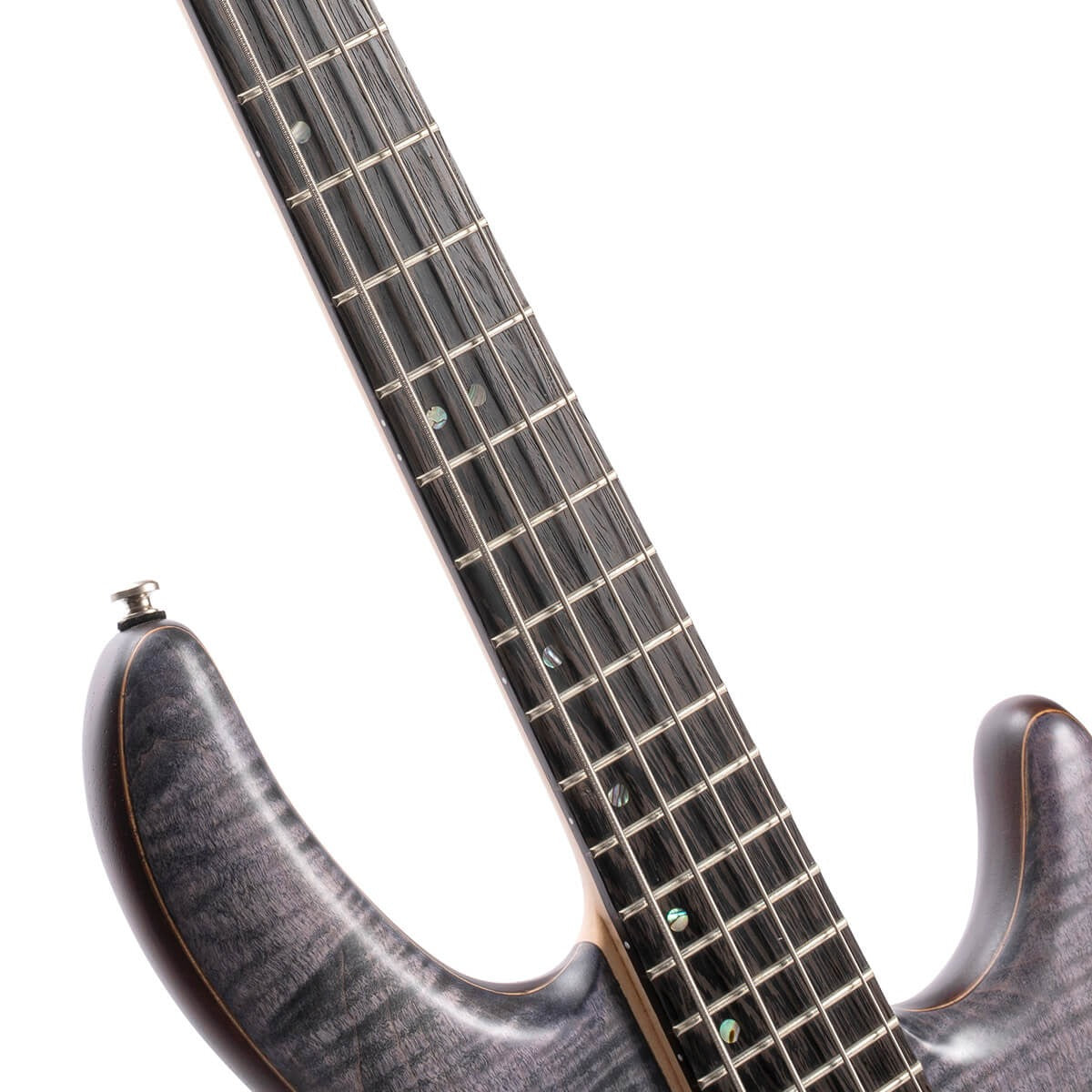 Đàn Guitar Bass Cort A4 Plus FMMH, Open Pore Blue Black