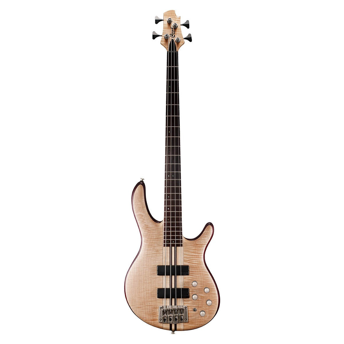 Đàn Guitar Bass Cort A4 Plus FMMH, Open Pore Natural
