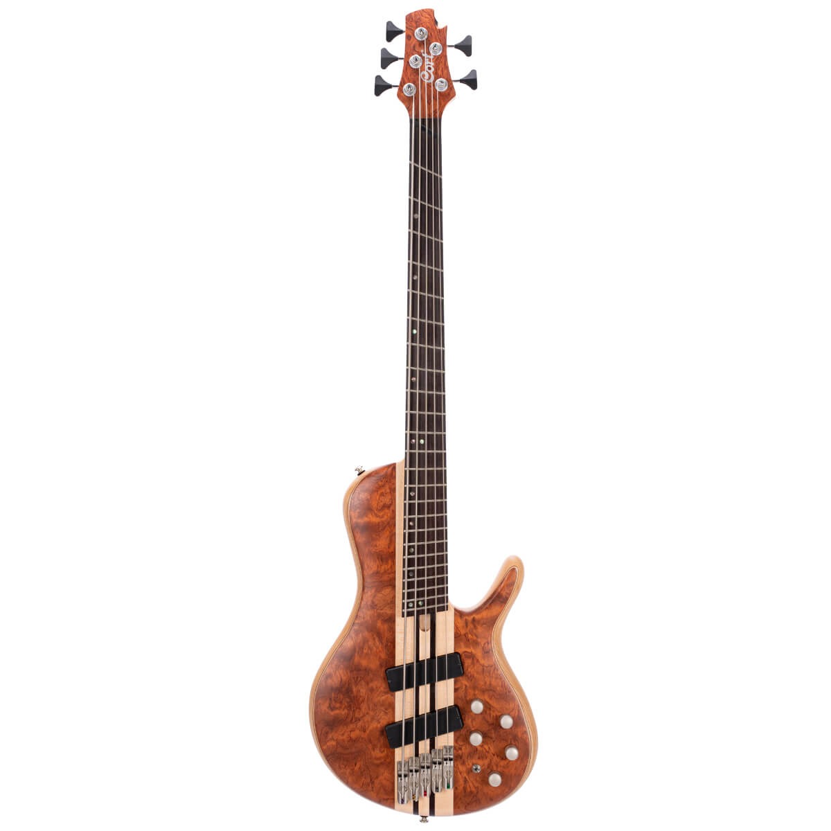 Đàn Guitar Bass Cort A5 Beyond, Open Pore Bubinga Natural