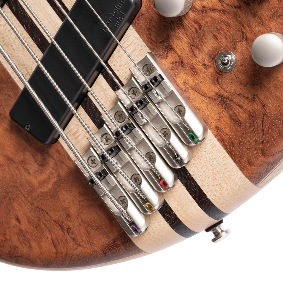 Đàn Guitar Bass Cort A5 Beyond, Open Pore Bubinga Natural