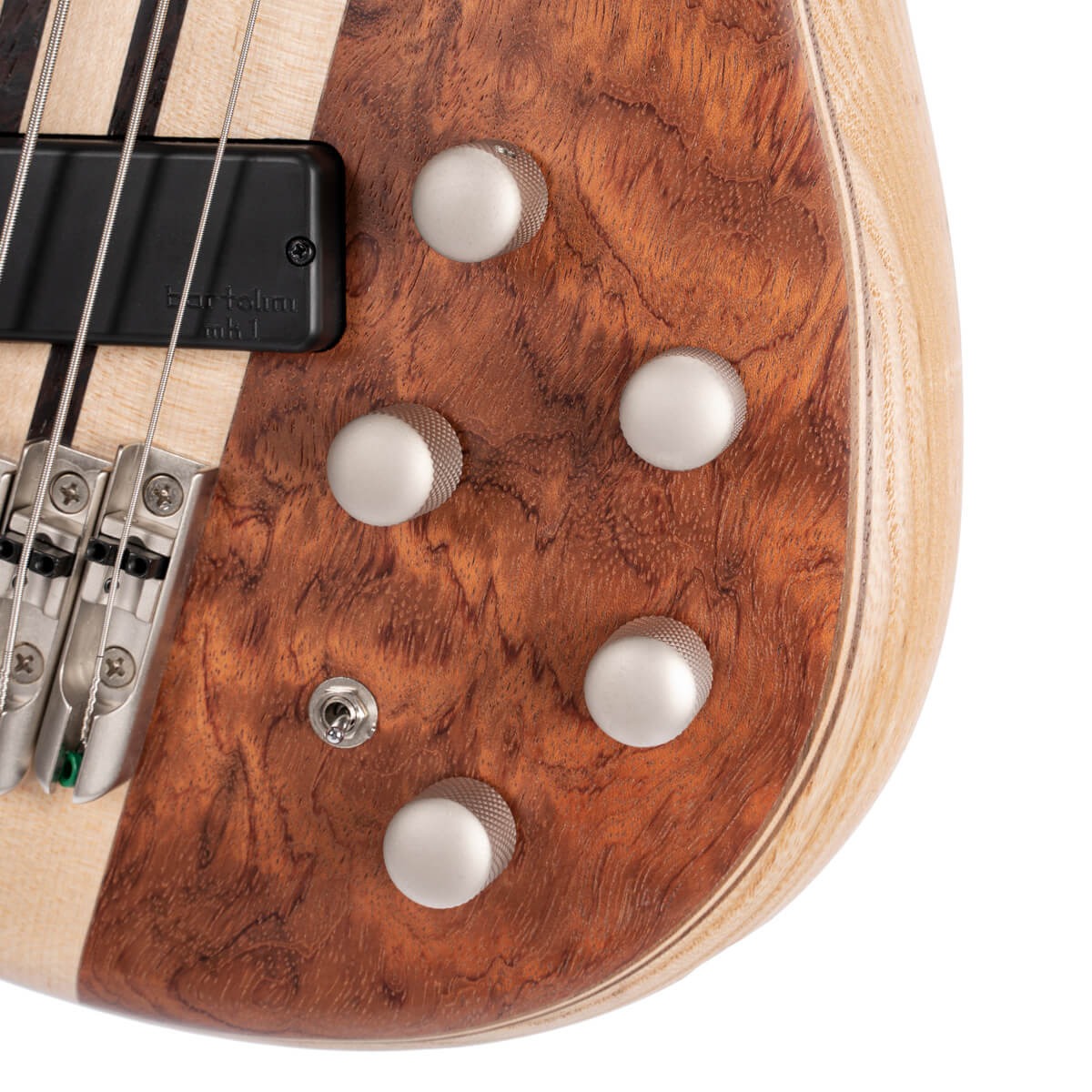 Đàn Guitar Bass Cort A5 Beyond, Open Pore Bubinga Natural