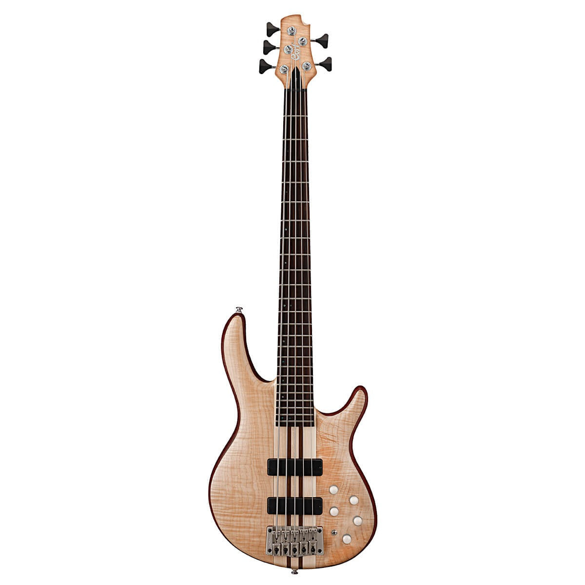 Đàn Guitar Bass Cort A5 Plus FMMH, Open Pore Natural