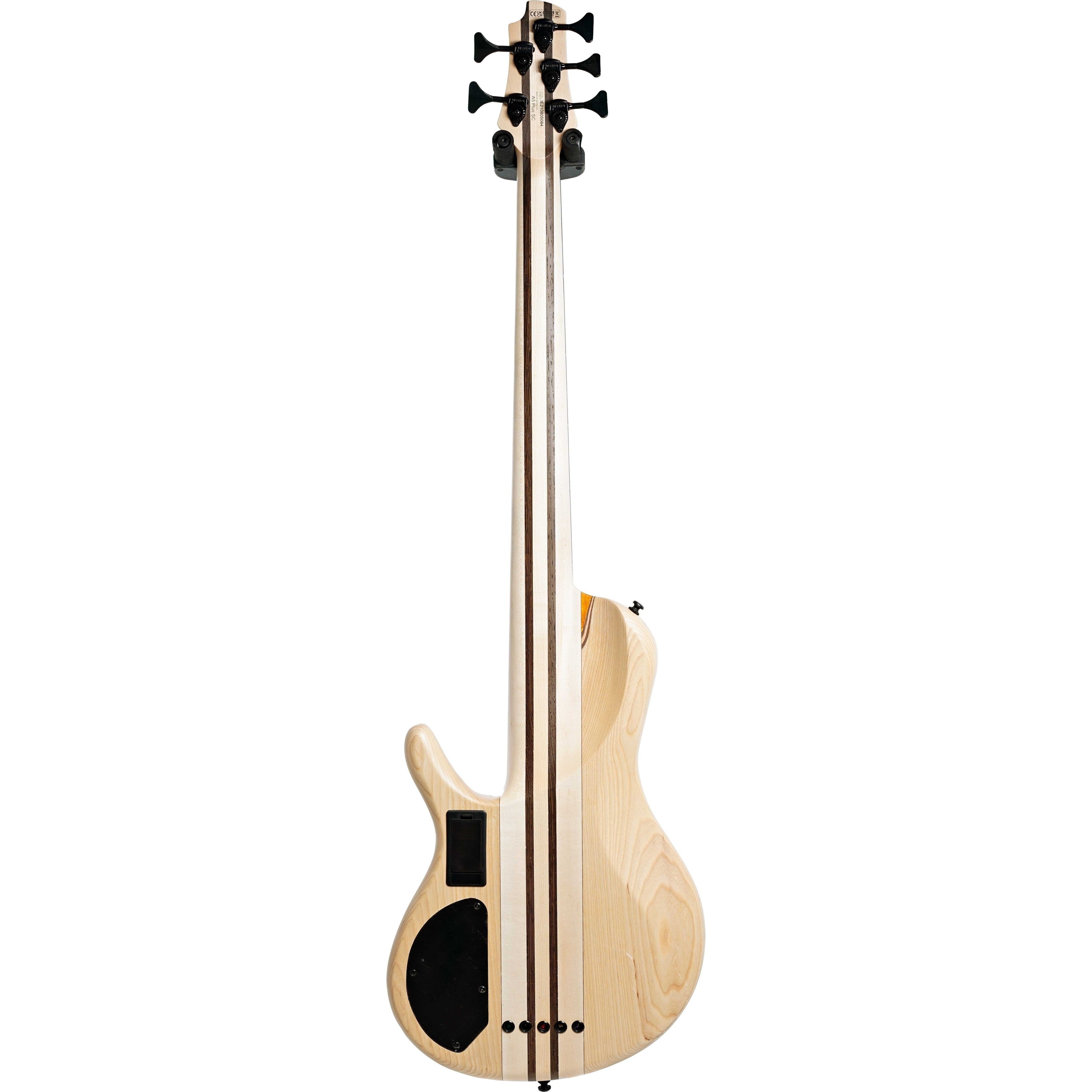 Đàn Guitar Bass Cort A5 Plus SC, Amber Open Pore