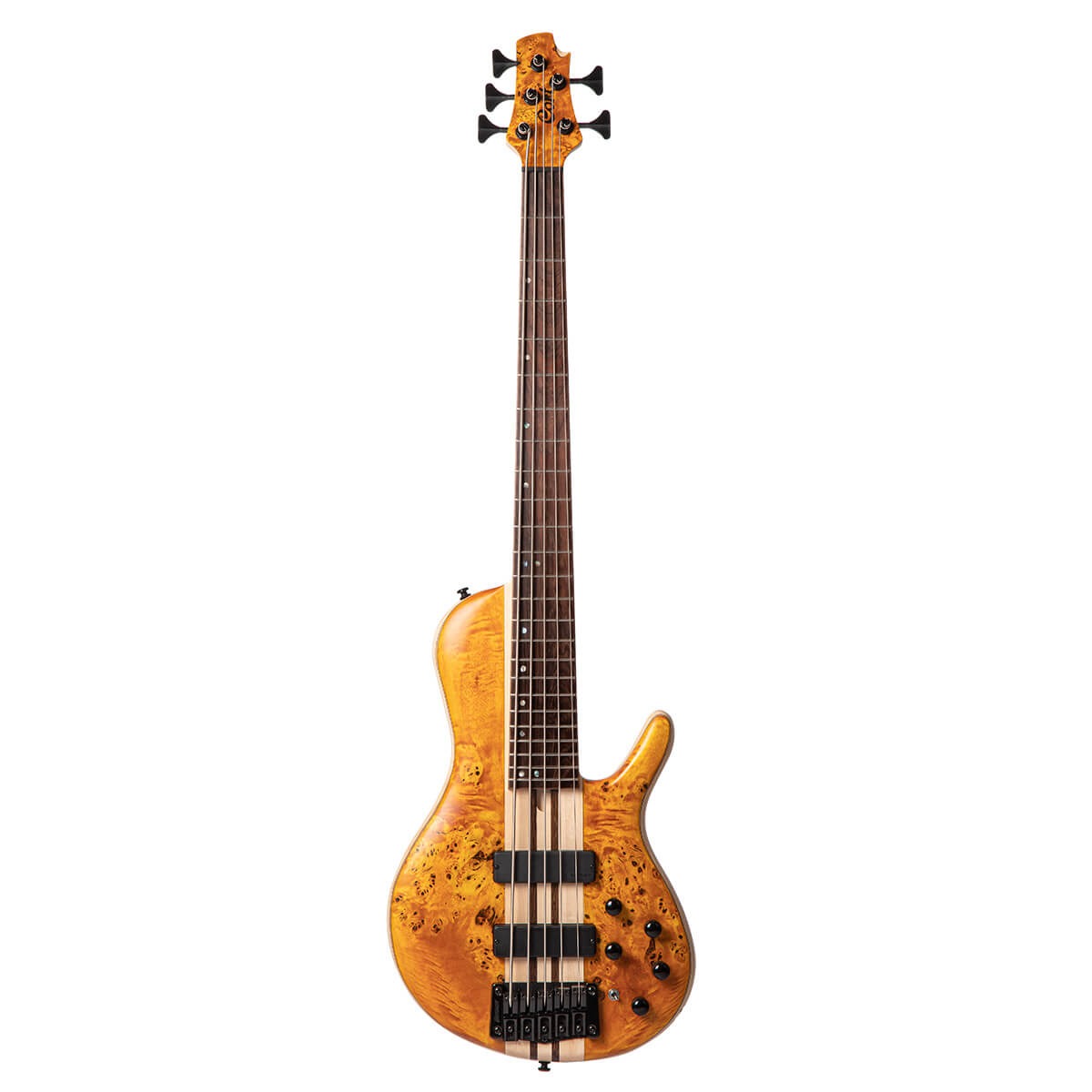 Đàn Guitar Bass Cort A5 Plus SC, Amber Open Pore