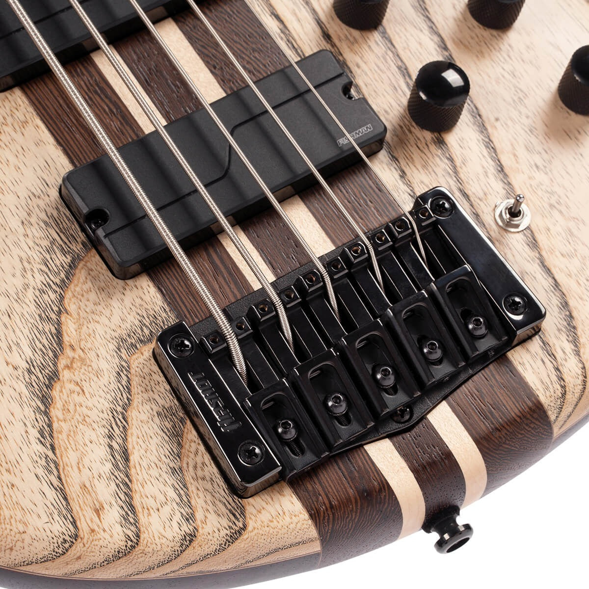 Đàn Guitar Bass Cort A5 Ultra Ash, Etched Natural Black