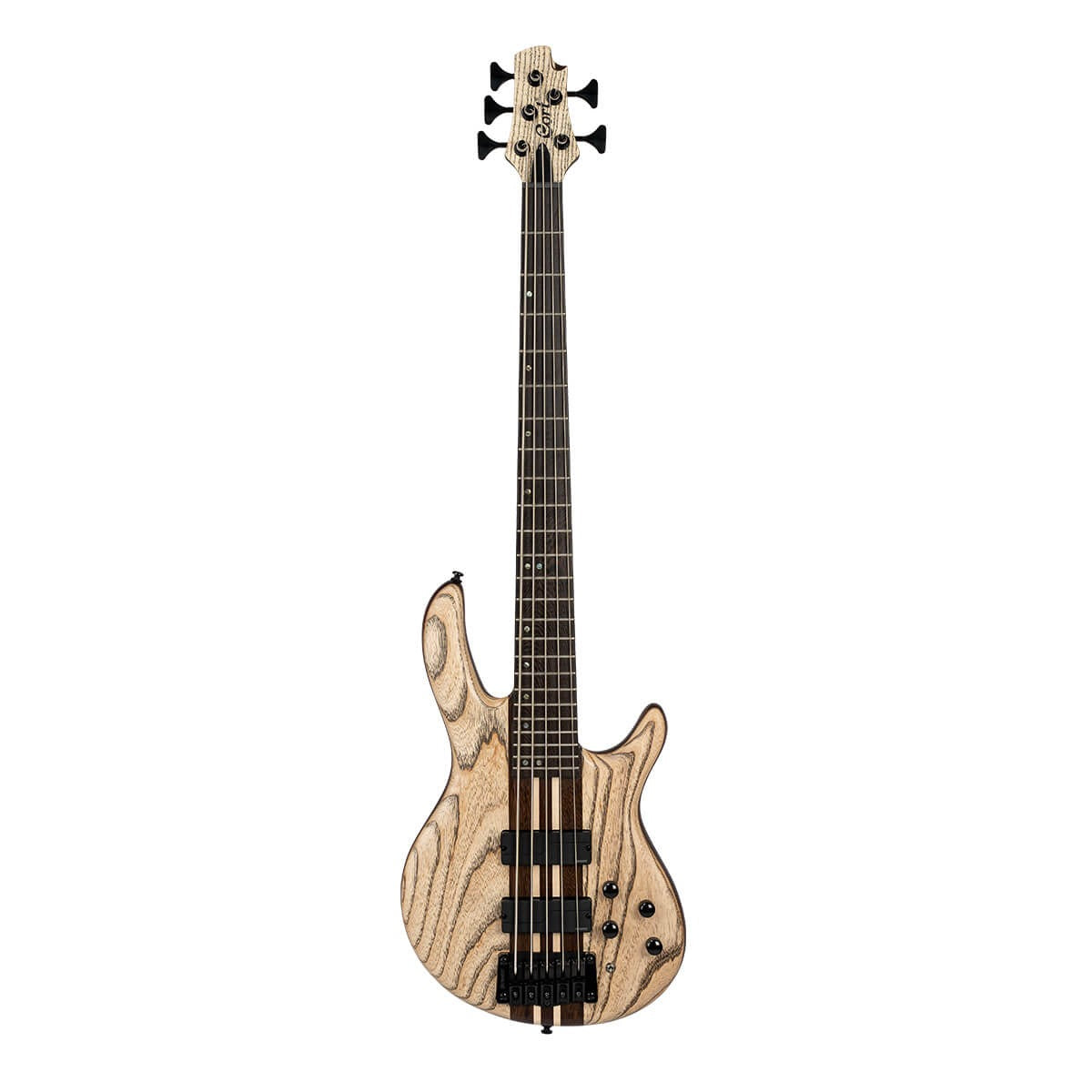 Đàn Guitar Bass Cort A5 Ultra Ash, Etched Natural Black