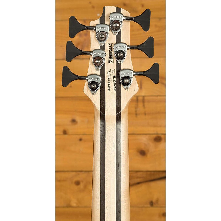 Đàn Guitar Bass Cort A6 Plus FMMH, Open Pore Natural