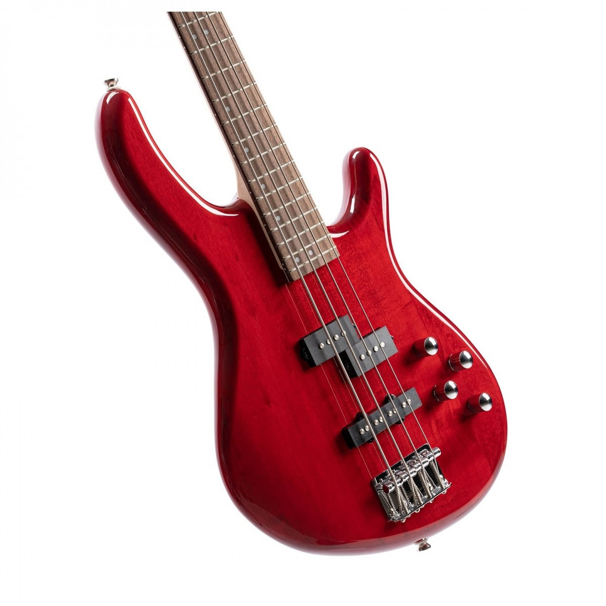 Đàn Guitar Bass Cort Action Bass Plus, Trans Red