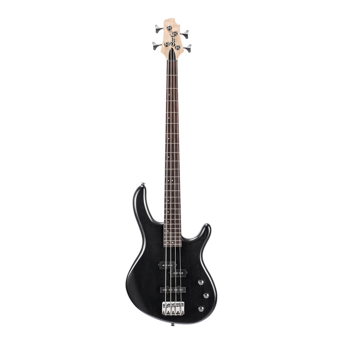 Đàn Guitar Bass Cort Action PJ, Open Pore Black