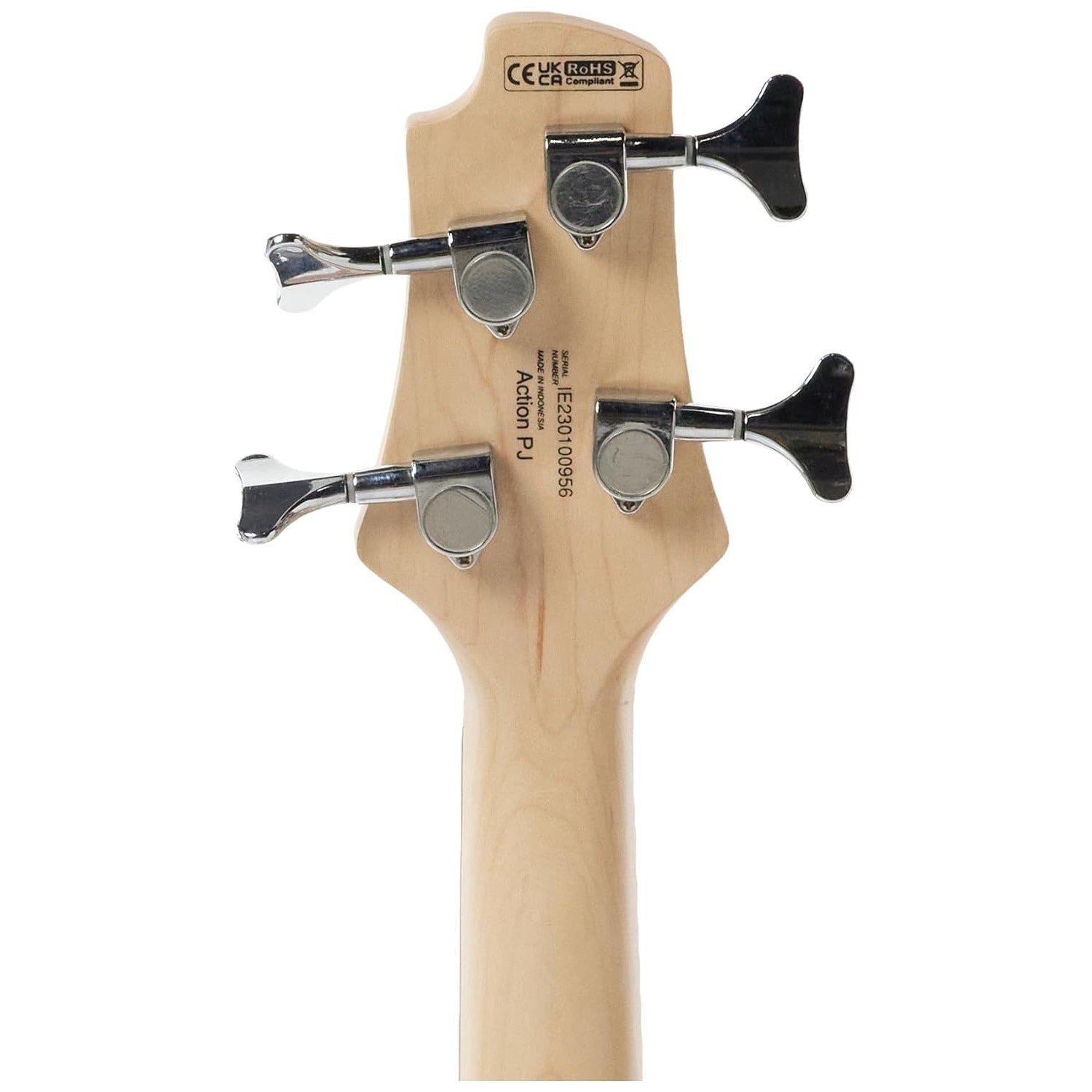 Đàn Guitar Bass Cort Action PJ, Open Pore Black
