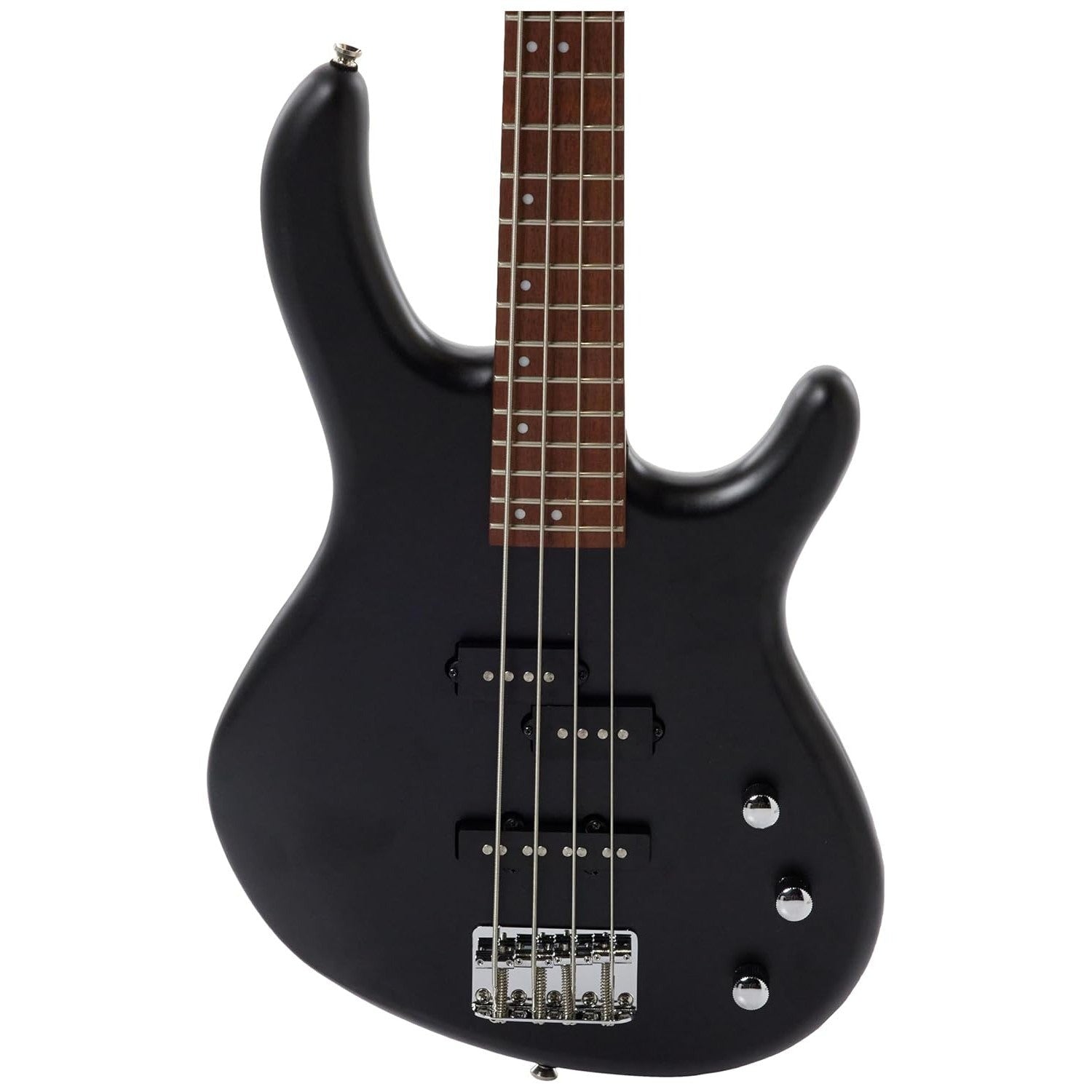 Đàn Guitar Bass Cort Action PJ, Open Pore Black