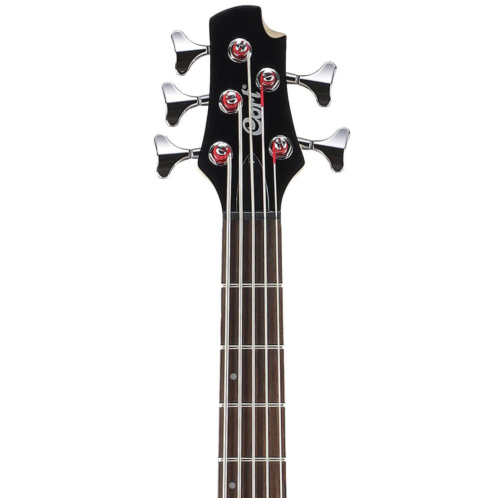 Đàn Guitar Bass Cort Action V Plus, Trans Red