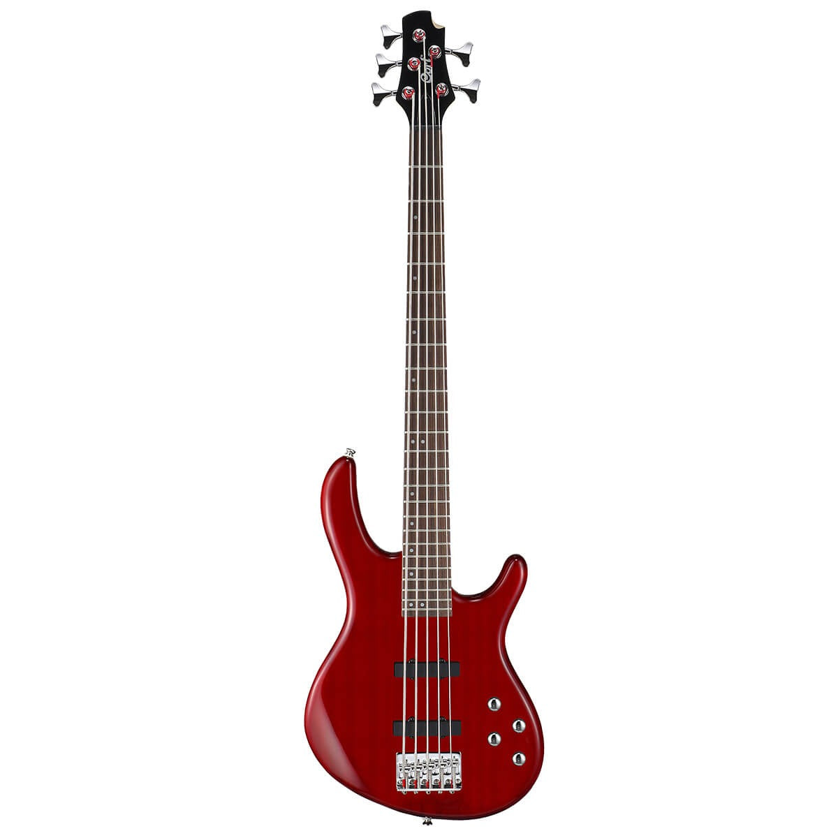Đàn Guitar Bass Cort Action V Plus, Trans Red