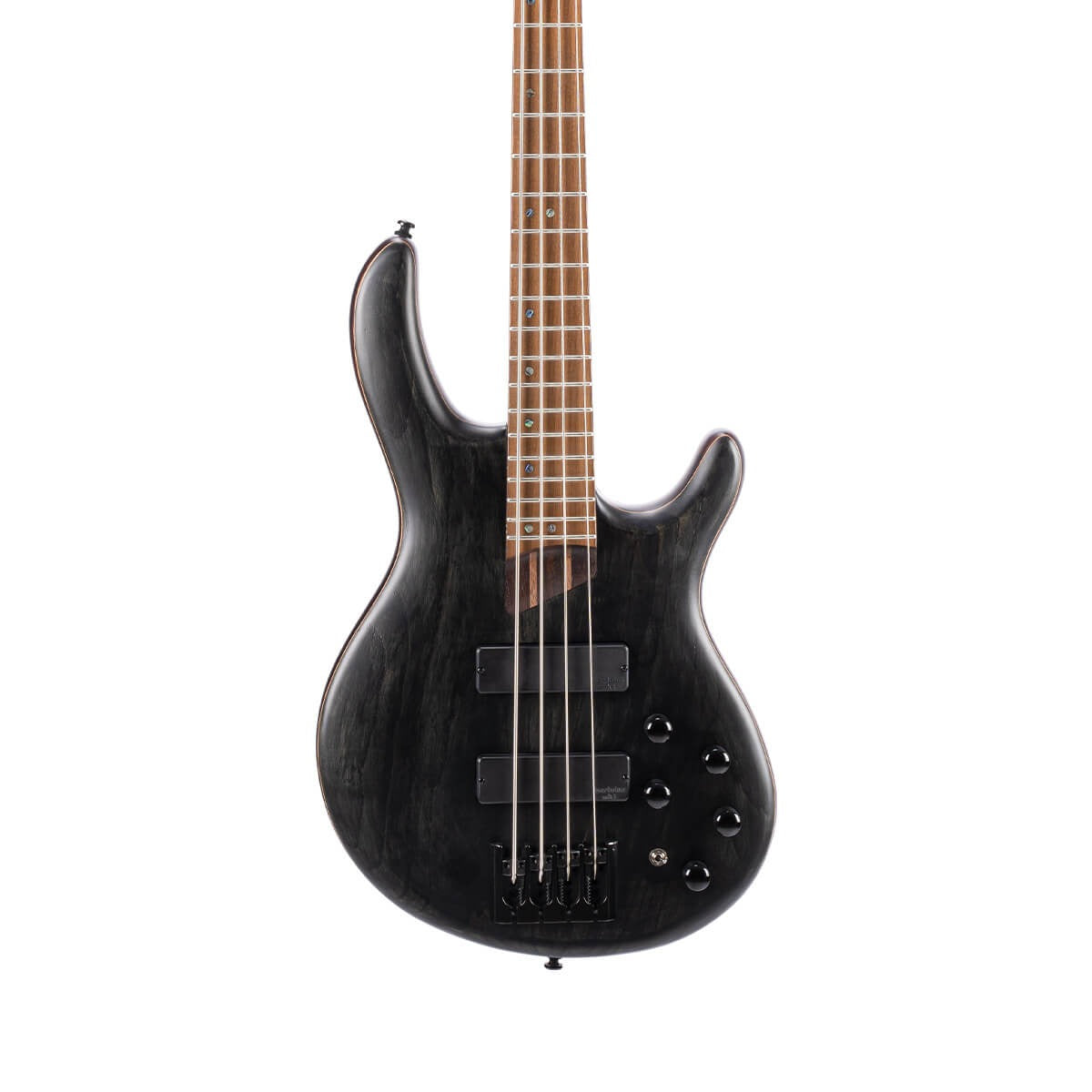 Đàn Guitar Bass Cort B4 Element, Open Pore Trans Black