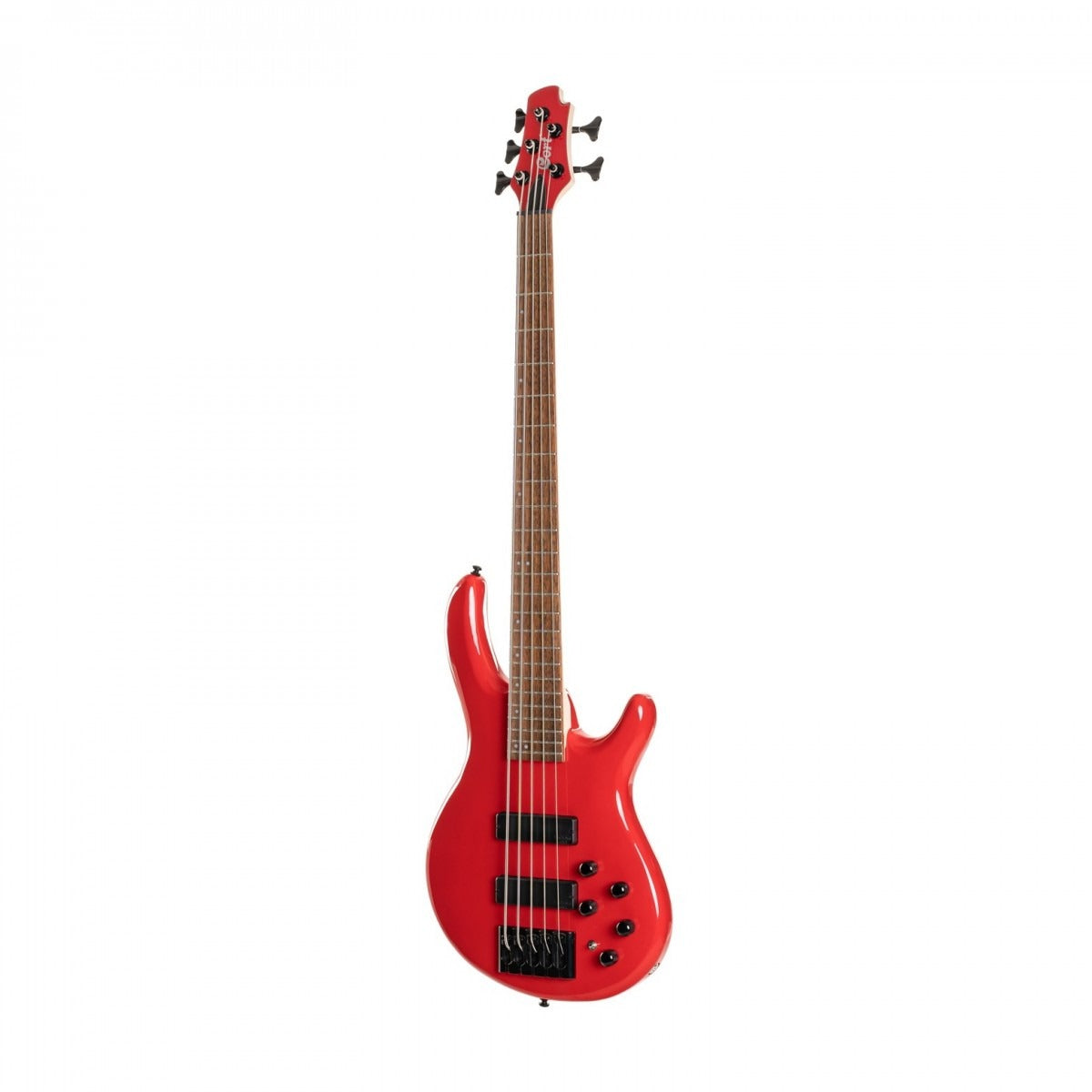 Đàn Guitar Bass Cort C5 Deluxe, Candy Red