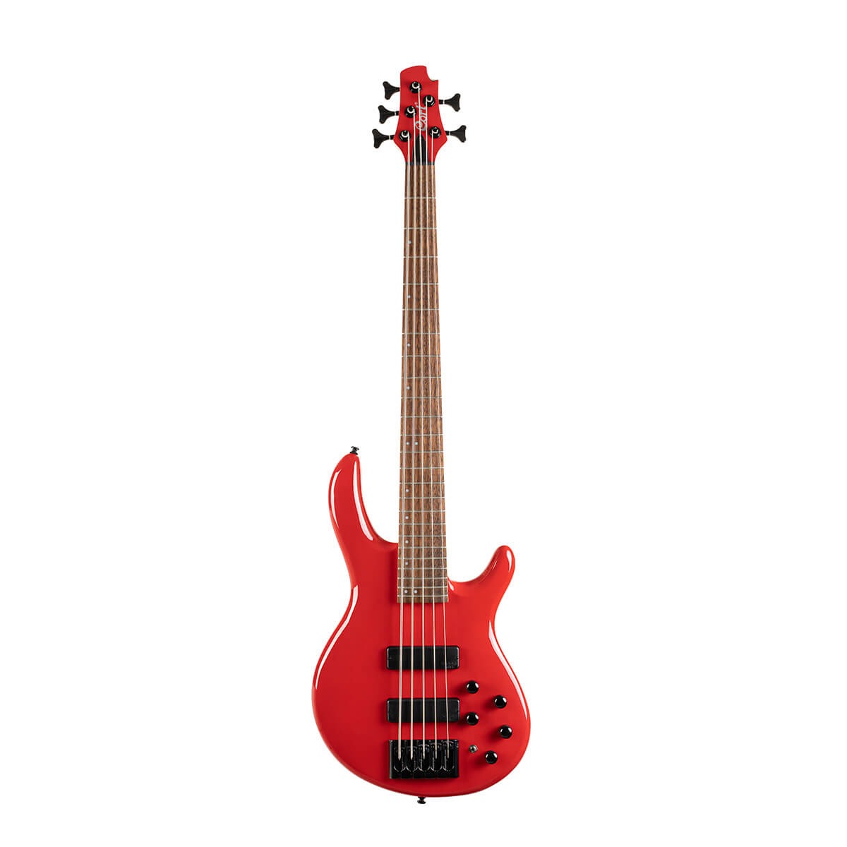 Đàn Guitar Bass Cort C5 Deluxe, Candy Red