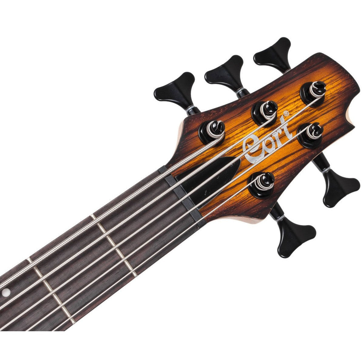 Đàn Guitar Bass Cort C5 Plus ZBMH, Open Pore Tabacco Burst