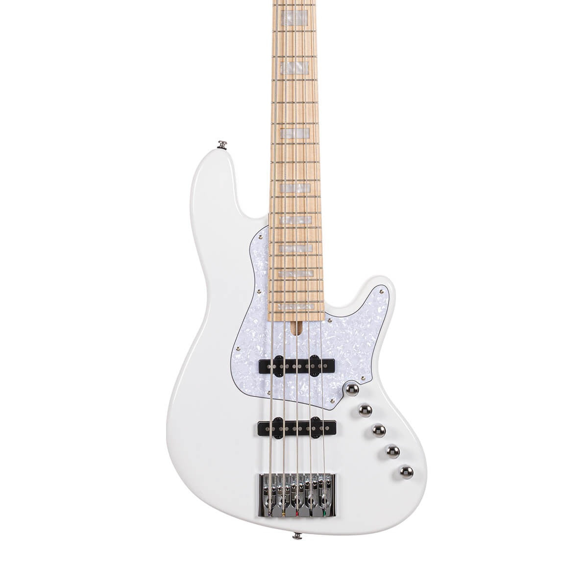 Đàn Guitar Bass Cort Elrick NJS 5, White