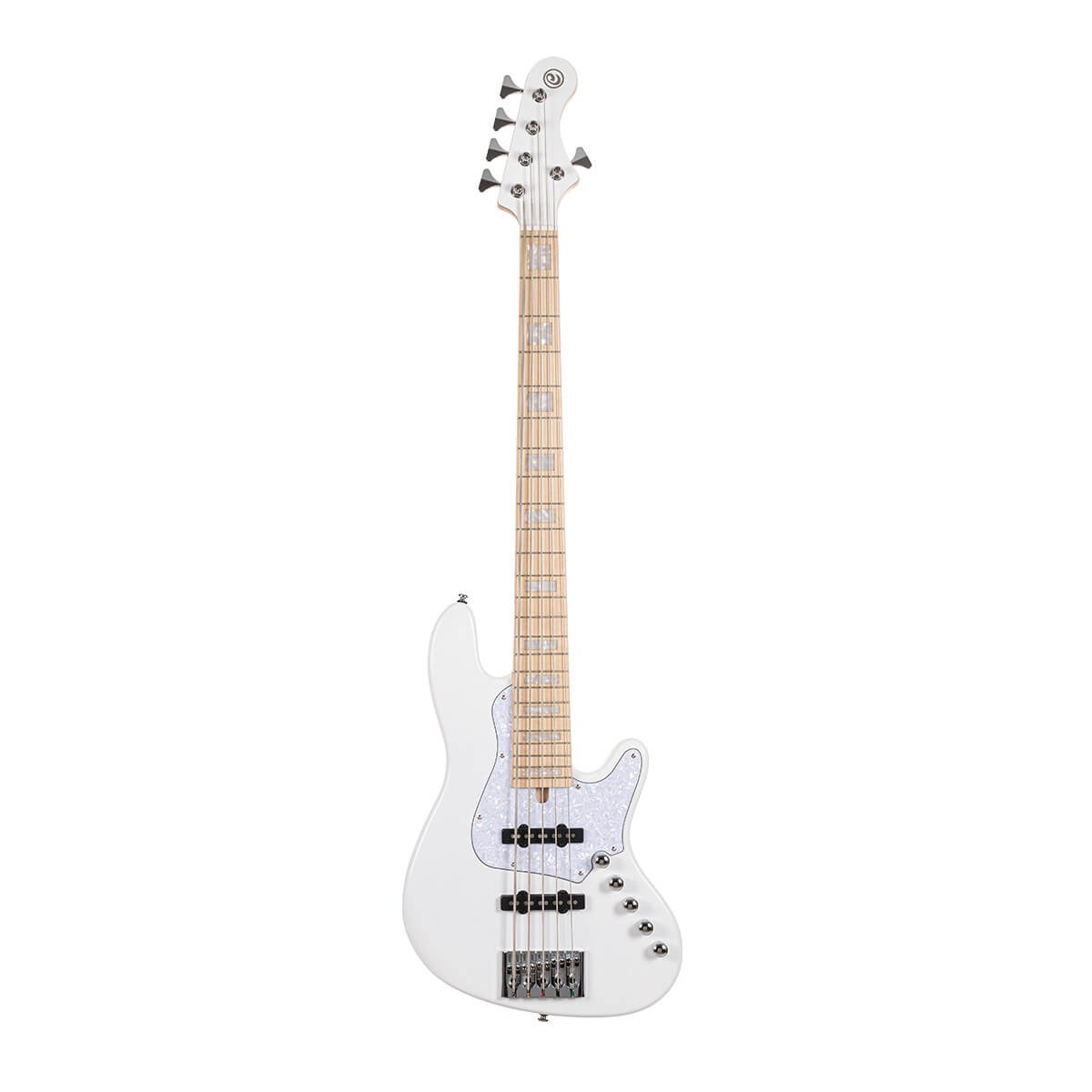 Đàn Guitar Bass Cort Elrick NJS 5, White