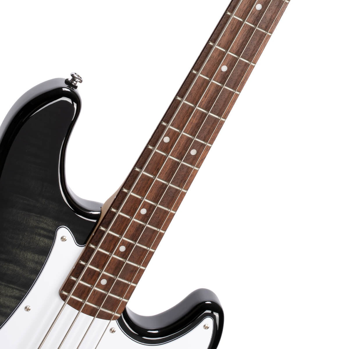 Đàn Guitar Bass Cort GB24JJ, Trans Black