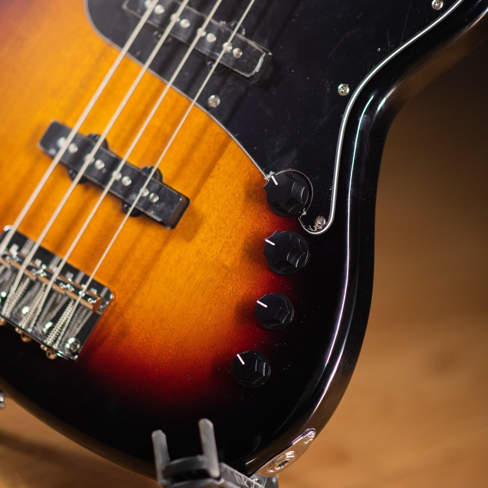 Đàn Guitar Bass Cort GB34JJ, 3 Tone Sunburst