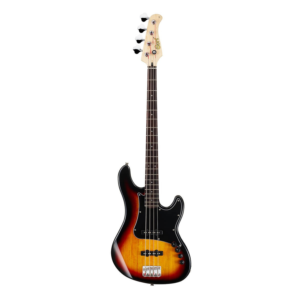 Đàn Guitar Bass Cort GB34JJ, 3 Tone Sunburst