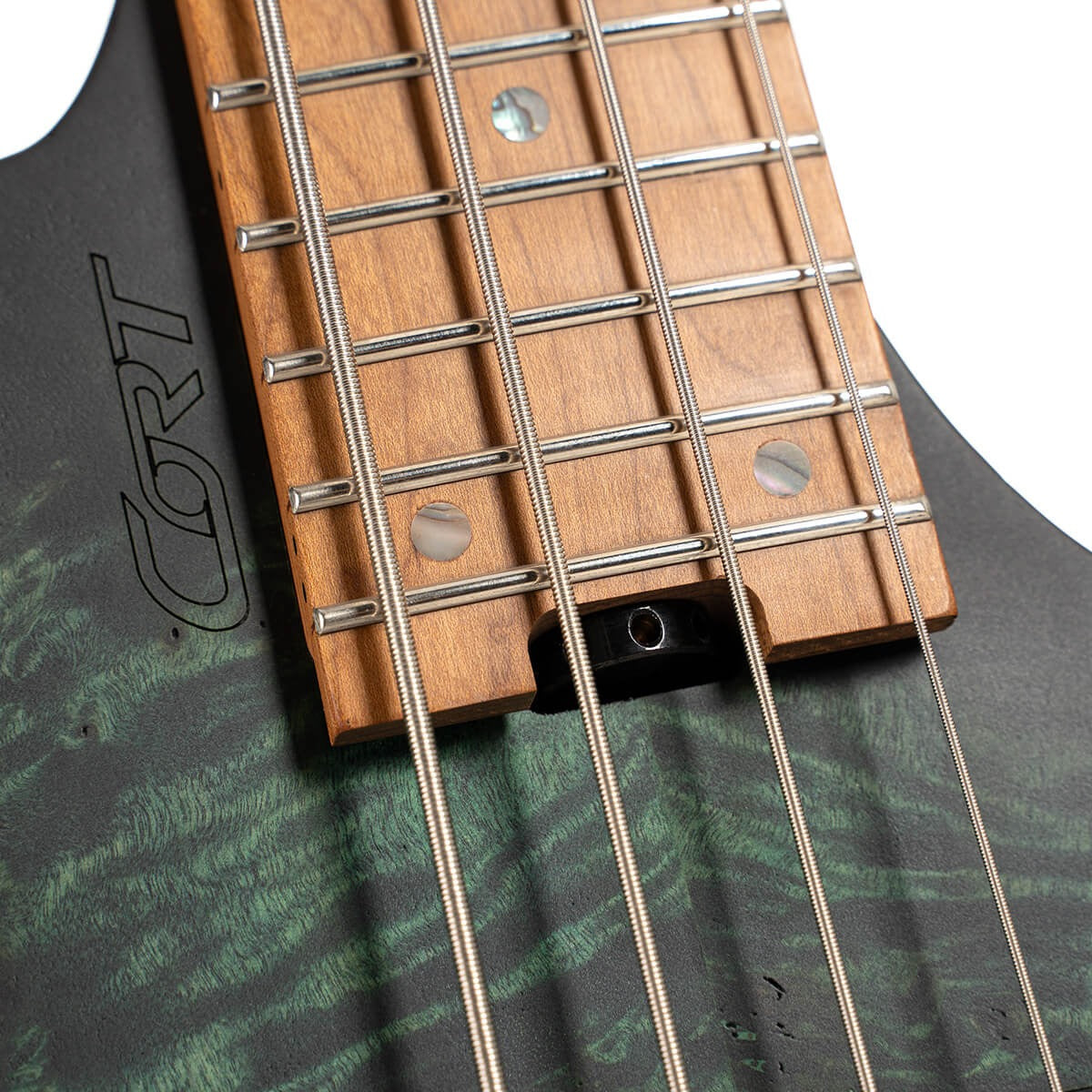 Đàn Guitar Bass Cort Space 4, Star Dust Green