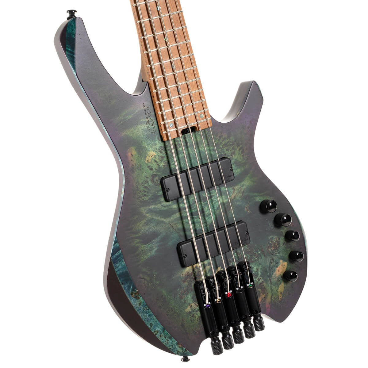 Đàn Guitar Bass Cort Space 5, Star Dust Green