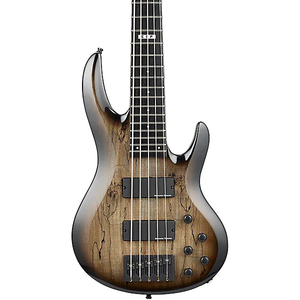 Đàn Guitar Bass ESP E-II BTL-5,  Transparent Black Sunburst
