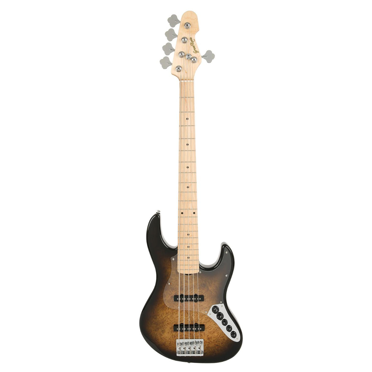Đàn Guitar Bass ESP GrassRoots G-AMAZE-GCB5-NDBLS, Natural Dark Black Sunburst