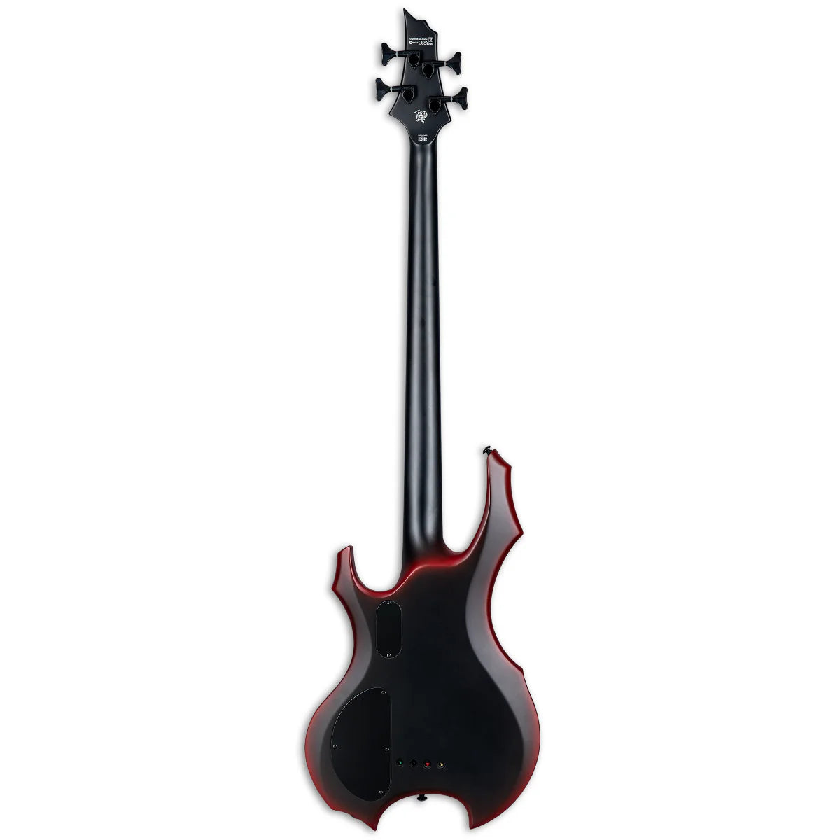 Đàn Guitar Bass ESP LTD FL4, Black Red Burst Satin