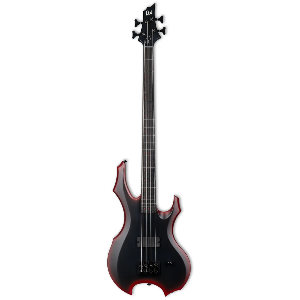Đàn Guitar Bass ESP LTD FL4, Black Red Burst Satin